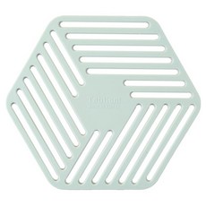 TABLEISM 耐熱矽膠電磁爐墊 鍋墊, 薄荷綠, 1個