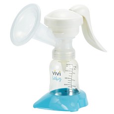 vivibaby 電動 + 手動雙用蘋果機吸乳器 #3900, 銀白色, 1盒
