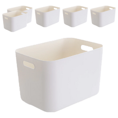 小麥購物 日式收納盒 C396 516g, 單一顏色, 6個