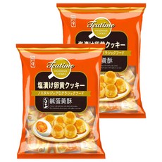 饌宇 鹹蛋黃酥, 口感適中，讓人一口接一口, 上班或下午茶的理想零食, 搭配茶飲，甜而不膩, 220g, 2袋