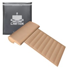 CARTEM 車用座椅下方延伸坐墊 CT157, 米色, 1個