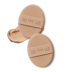 The Tool Lab 長效彈力粉撲 常規, 2個, 米色