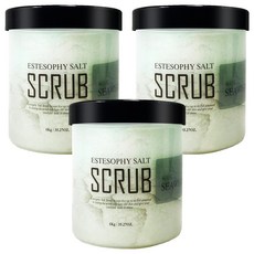 ESTESOPHY 身體去角質海藻鹽皂, 1kg, 3個