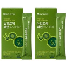 종근당건강 뉴알로에 쾌변 화이베라 14p, 280g, 2개
