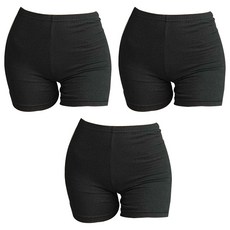 PALAN 女性日常棉質彈性三分安全褲 3件組