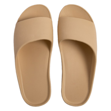 HOLA 和樂家居 EVA極緻輕盈拖鞋 24.5 x 9.5 x 7cm, 鵝黃, 1雙