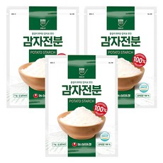 BORNTASTE 馬鈴薯澱粉, 3個, 1kg