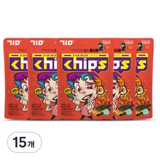 기역이미음 김칩스 쯔란, 20g, 15개