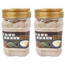 品鮮生活 紅藜杏仁粉 400g, 天然穀粉, 原味濃純香, 低溫烘焙, 罐裝, 2罐