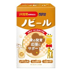 RISAL 小兒利撒爾 夜睡高 綜合營養沖泡飲 支持骨骼發育 含維生素B群 日本製造, 8g, 15包, 1盒