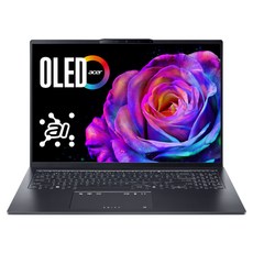 acer 宏碁 Swift Go 筆記型電腦 16吋 2.8K 2880 x 1800 OLED 鏡面/Ultra 7 255H/Intel® ArcTM 140T GPU 原廠保固, 灰色, 1TB, 32GB, Windows 11, SFG16-73-71S0