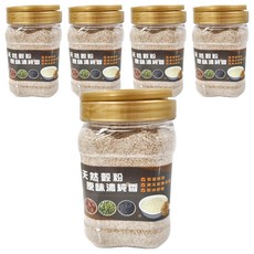 品鮮生活 紅藜杏仁粉 400g, 天然穀粉, 原味濃純香, 低溫烘焙, 罐裝, 5罐