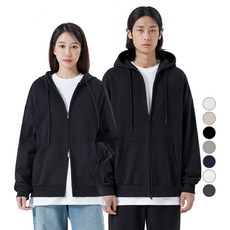 네이븐 남녀공용 오버핏 후드집업 NA2203Z