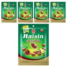 義美 超大葡萄乾巧克力 三角包, 144g, 5袋