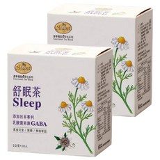 Magnet 曼寧 舒眠茶 (日本專利GABA、無咖啡因、幫助入睡), 10包, 2g, 2盒