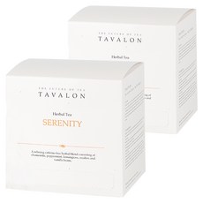 타바론 세러니티 티백, 15개입, 2개, 2g