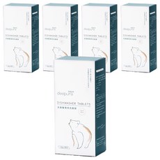 deepure 淨森林 洗碗機專用環保洗碗錠 60入, 5盒, 10g