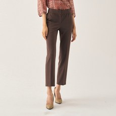 지센 여성용 폴리 트윌 져지 슬림 바지 LFPTN801