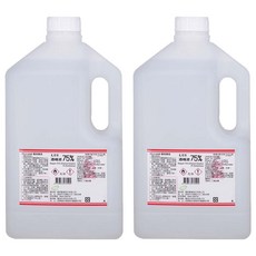 克司博 75%酒精液 外用, 4L, 2桶