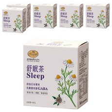 Magnet 曼寧 舒眠茶 無咖啡因 草本舒壓 幫助入睡, 10包, 2g, 6盒