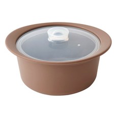 퍼기 이유식 멀티 찜기, 800ml + 550ml, 2개, 토프브라운