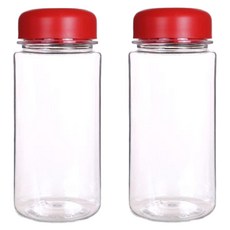 MAKA EVERY ONE KITCHEN 透明 Tritan 隨行瓶, 紅色, 350ml, 2個