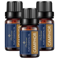 美國Pavaruni 純單方精油 樟樹 Camphor 10ml 天然植物萃取 清新空氣 舒緩疲勞, 3瓶