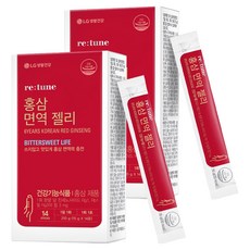 retune 蕊庭 高麗紅蔘果凍條 14條入, 2個, 210g