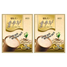 담터 율무차 자판기용, 1kg, 1개입, 2개