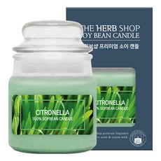 더허브샵 소이 캔들, 시트로넬라, 90g, 1개