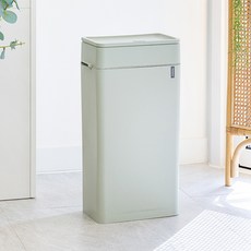 프랑코홈 모노스탠드 휴지통 20L + 봉투 50p 세트, 민트