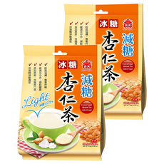 義美 沖泡 冰糖杏仁茶 減糖, 12包, 28.5g, 2袋