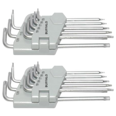 SESHIN Buffalo 8 件套星形扳手，孔型 SB-STTLSS8, 2個