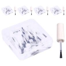 蕉蕉購物 一次性美甲專用甲油刷頭 附手柄 專業美甲工具 衛生安全 操作方便, 250支