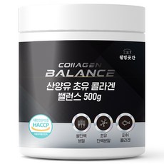웰빙곳간 산양유 초유 콜라겐 밸런스, 500g, 1개