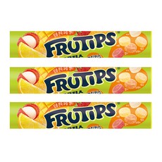 프루팁스 오리지널 젤리, 140g, 3개