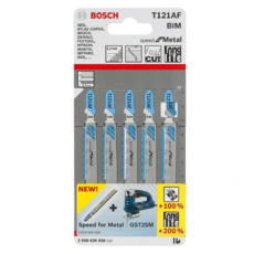 BOSCH 博世 台灣公司貨 線鋸片 T121AF 2.608.636.699 5支, 1組