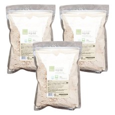 올가홀푸드 유기 발아현미 미숫가루, 500g, 3개