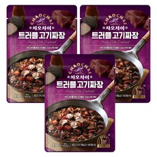 차오차이 트러플 고기짜장, 180g, 3개