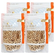 源穀食代 埃及豆 雪蓮子 鷹嘴豆, 非基因改造, 無農藥, 無防腐劑, 無添加, 500g, 4包