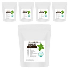 담온푸드 식약처인증 페퍼민트 티백, 1g, 5개, 30개입