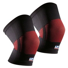 LP 高伸縮型膝部護套 641-bk, 2個