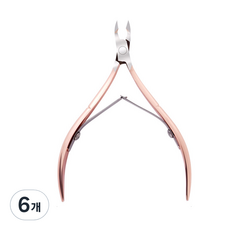 GoNabi 美甲死皮鉗, 玫瑰金, 6個