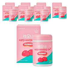레모나 비오틴 비타민B군 구미, 60정, 8개