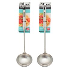 GOZENBO 御膳坊 厚匠 304鍋緣可掛漏杓, 005S07022, 2支