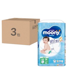 滿意寶寶 moony 日本頂級超薄紙尿褲/尿布 5~10kg, M, 156片
