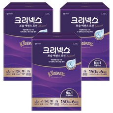 Kleenex 舒潔 保濕精華乳液 天然紙漿 迷你美容面紙 3層, 150張, 18個
