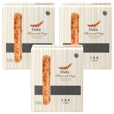口福不淺 大燕麥千層棒, 酥酥脆脆, 添加營養麥片穀物, 無添加化學成分, 120g, 3盒