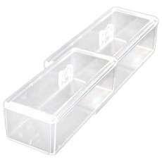 THE ZAKKA 壓克力單層方形收納盒, 單一顏色, 2個
