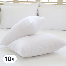 I'm Living 雲朵高低拉鍊型枕頭芯, 白色, 10個